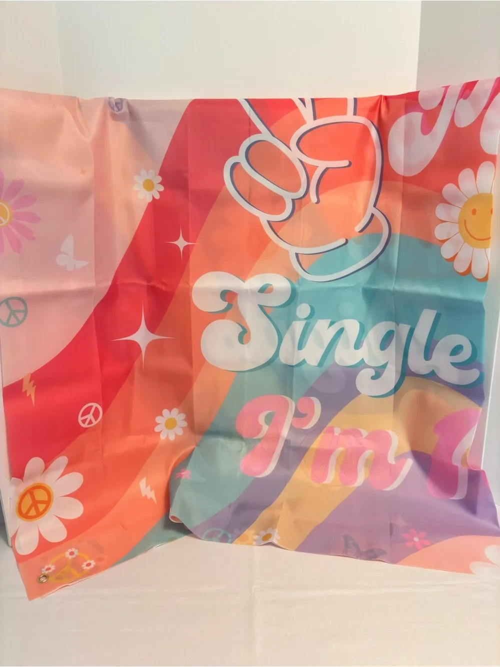 Peace Out Single Digits I'm 10 Birthday Party Banners & Decorations Bundle